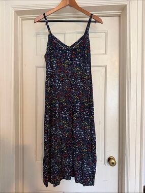Floral Old Navy Spaghetti-Strap Midi Dress